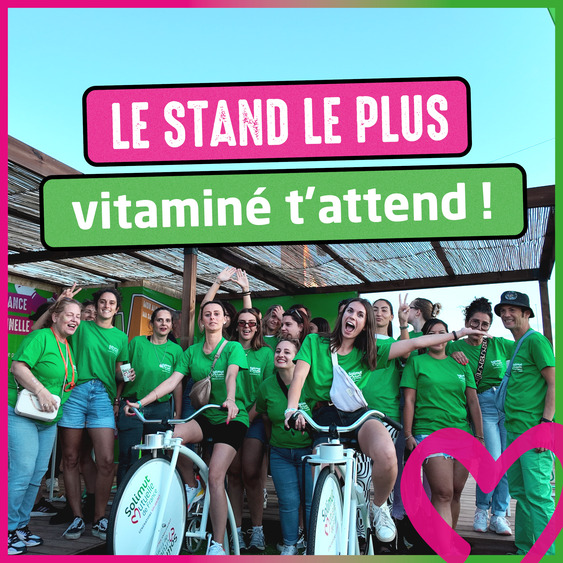 le stand de solimut mutuelle de france au delta festival 2025