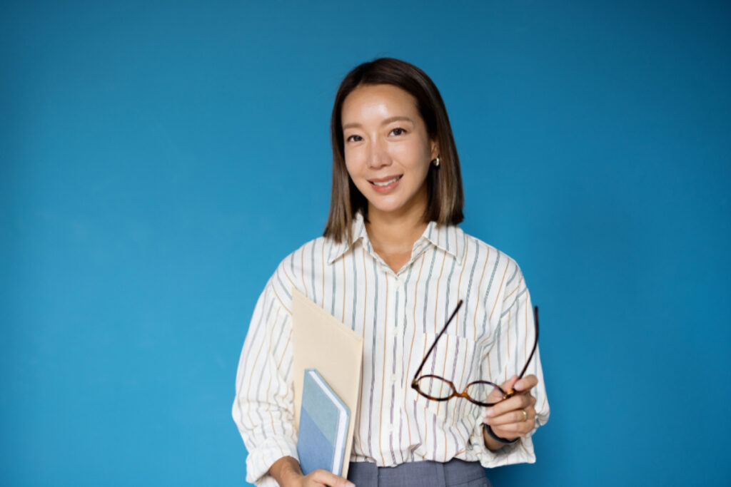 Femme cheffe d'entreprise qui a souscrit à la mutuelle TPE
