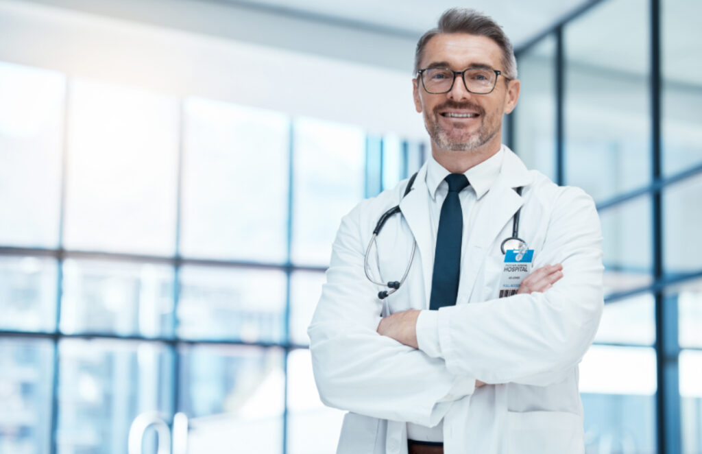 Agent hospitalier qui témoignage de sa mutuelle fonction publique hospitalière